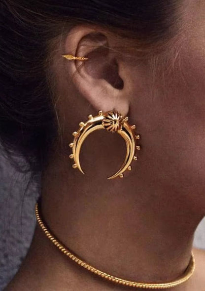 Crescent Earrings