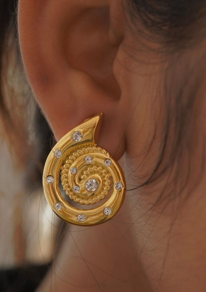 Whorl Earrings